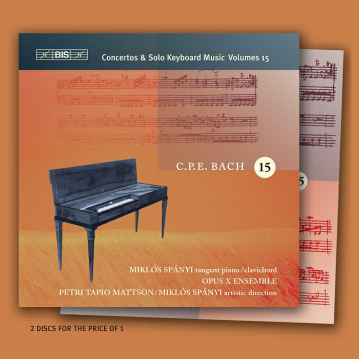 Miklos Spanyi - Bach, C.P.E.: Keyboard Concertos - BISCD1422