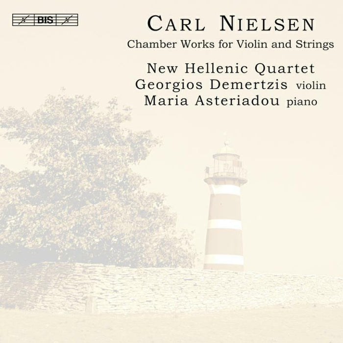 New Hellenic 4Tet:Demertzis - Nielsen - Chamber Works for Violin and Strings - BISCD1444