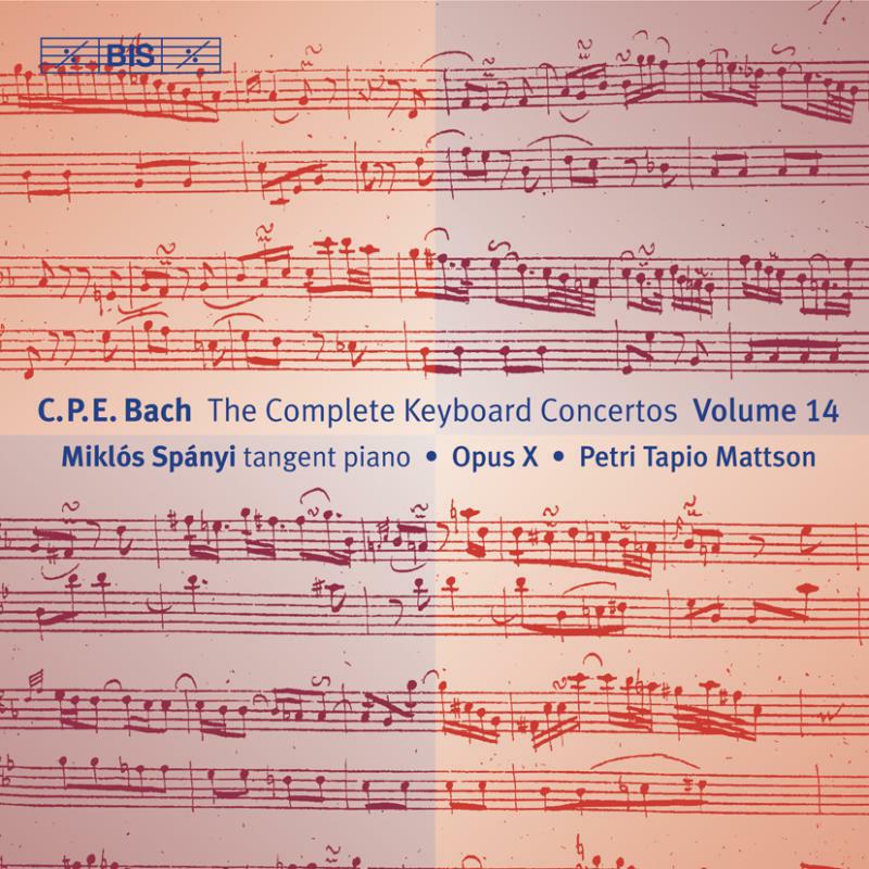 Spanyi:Opus X:Mattson&Spanyi - Bach, CPE - Keyboard Concertos, Vol 14 - BISCD1487