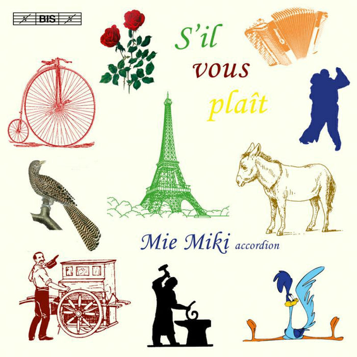 Mie Miki - S'Il Vous Plait: Virtuoso Accordion Minatures - BISCD1804