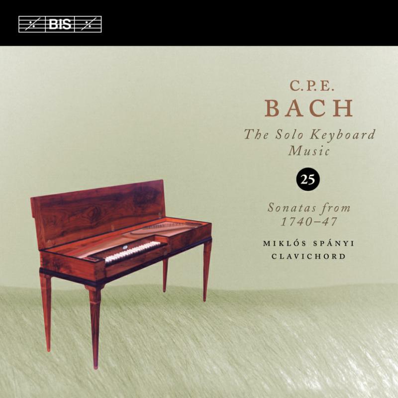 Miklos Spanyi - Bach: Solo Keyboard Music Vol. 25 - BISCD1819