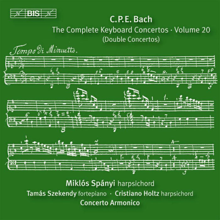 Spanyi:Concerto Armonico - Bach: Complete Keyboard Concertos Vol. 2 - BIS1967