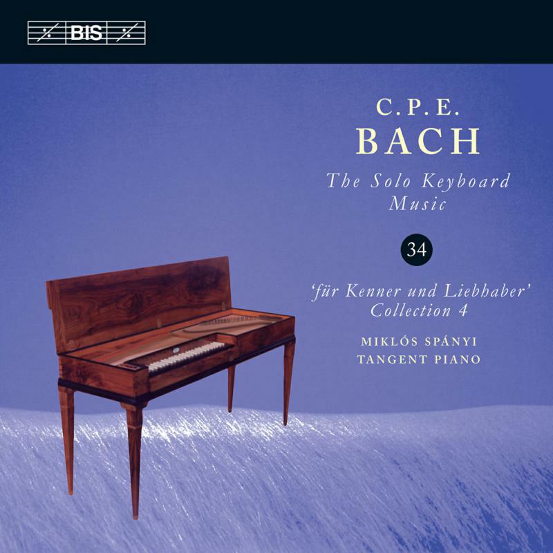 Miklos Spanyi - Carl Philipp Emanuel Bach: The Solo Keyboard Music, Vol. 34 - BIS2254