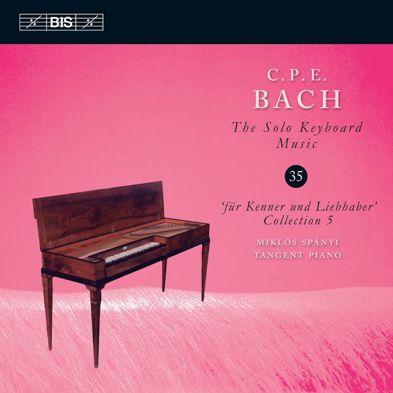 Miklos Spanyi - Carl Philipp Emanuel Bach: Solo Keyboard Music, Vol. 35 - BIS2260