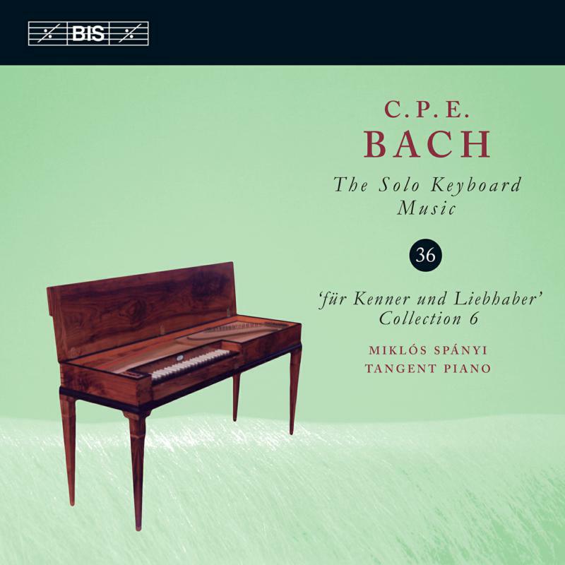 Miklos Spanyi - Carl Philipp Emanuel Bach: The Solo Keyboard Music, Vol. 36 - BIS2263