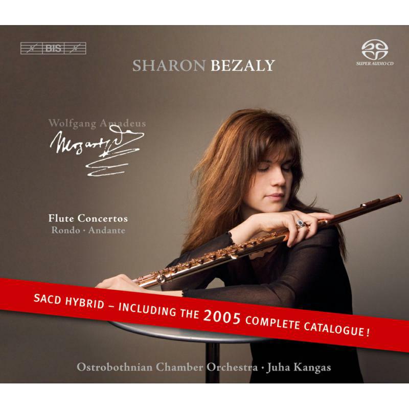 Bezaly:Ostrobothnian So:Kangas - Mozart: Flute Concertos Nos. 1 and 2 / Concerto for Flute and Harp / Andante in C major / Rondo in D major - BISSACD1539