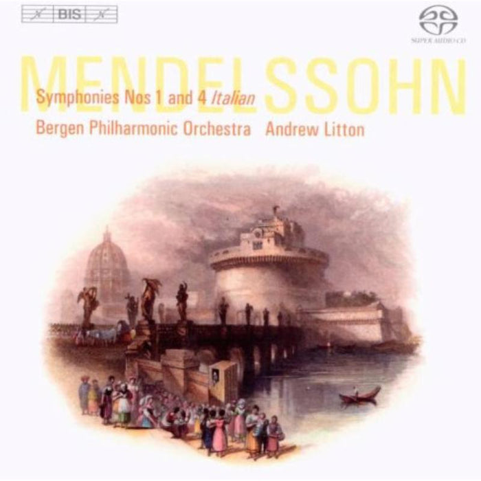 Bergen Po:Litton - Mendelssohn: Symphonies 1 4 - BISSACD1584