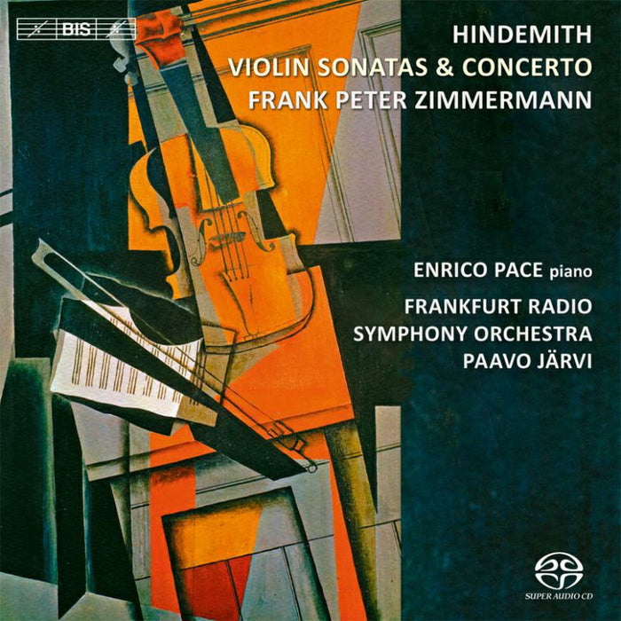 Zimmermann:Jarvi - Hindemith: Violin Sonatas/ Concerto - BIS2024