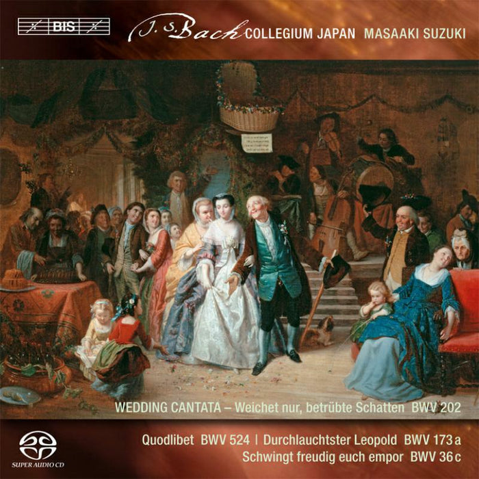 Bach Collegium Japan:Suzuki - Bach: Wedding Cantata - BIS2041