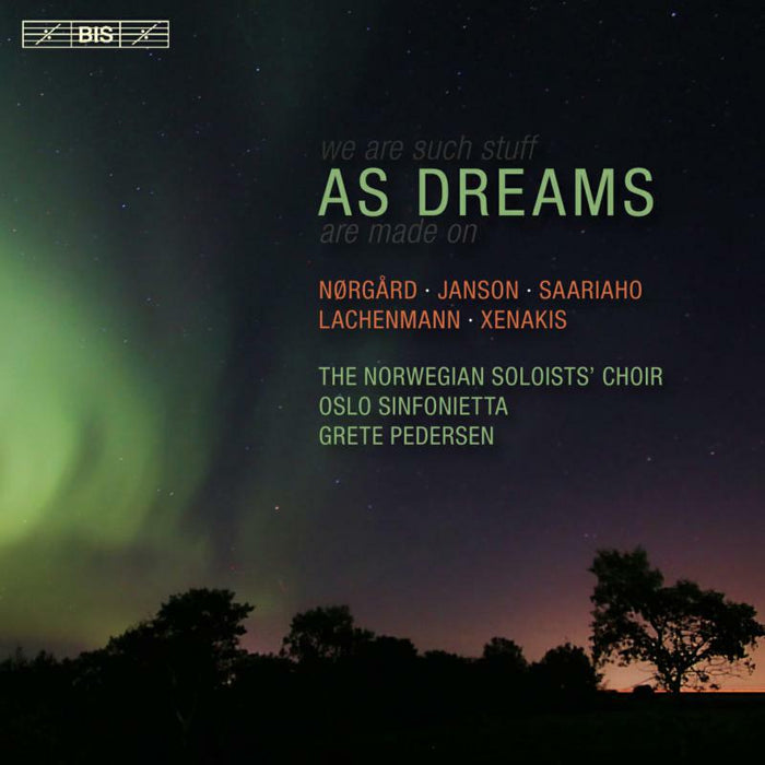 Norwegian Sc/Oslo/Pedersen - As Dreams - BIS2139