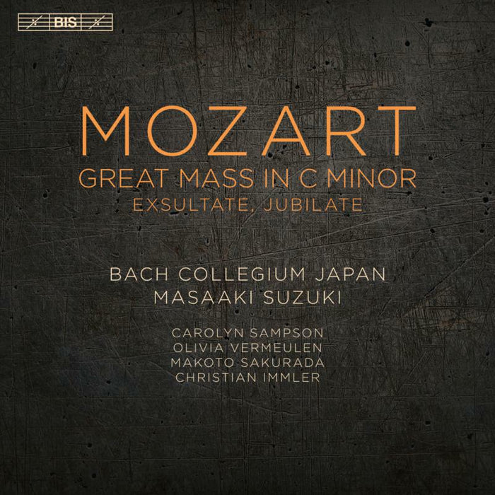 Bcj/Suzuki/Sampson/Vermeulen - MOZART:GREAT MASS IN C MINOR - BIS2171