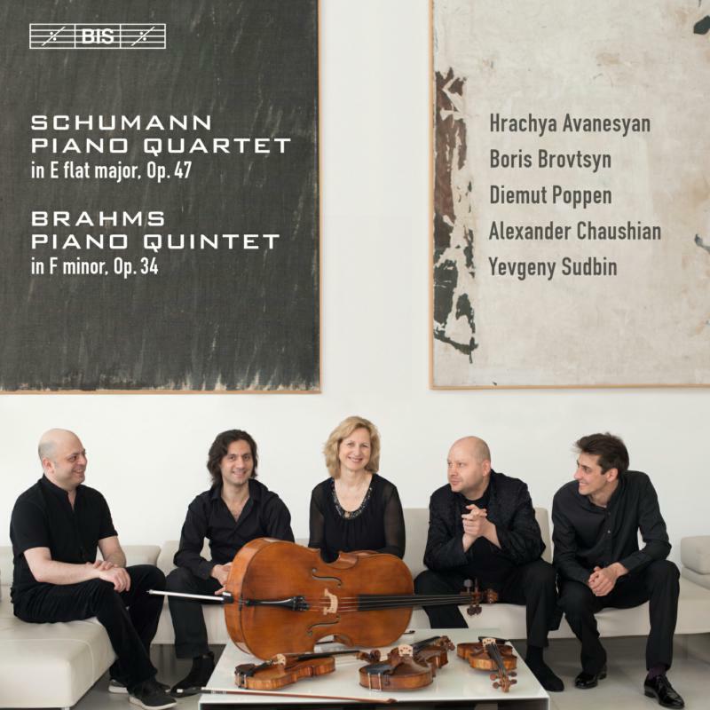 Sudbin/Avanesyan/Brovtsyn - Robert Schumann: Piano Quartet, Op. 47, Johannes Brahms: Piano Quintet, Op. 34 - BIS2258
