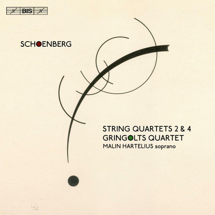 Gringolts Quartet/Hartelius - Arnold Schoenberg: String Quartets 2 & 4 - BIS2267