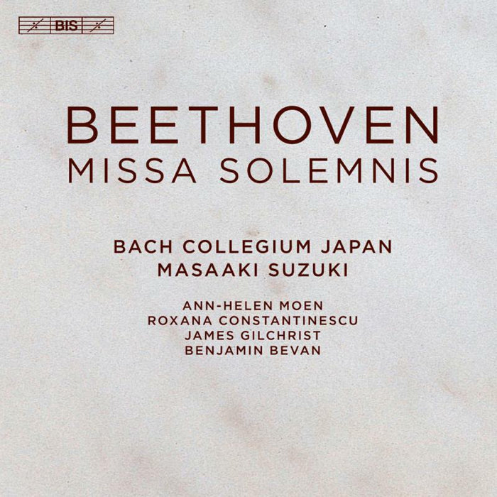 Bcj/Suzuki - Ludwig van Beethoven: Missa Solemnis - BIS2321