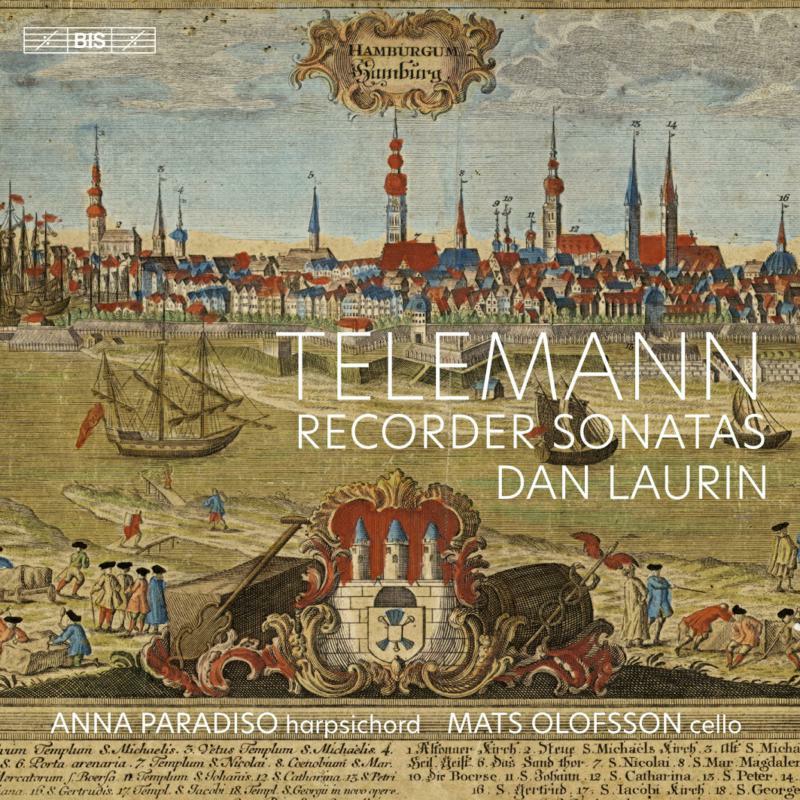 Laurin/Paradiso/Olofsson - Georg Phlipp Telemann: Recorder Sonatas - BIS2555