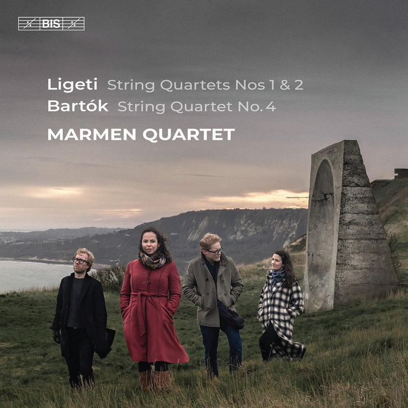 Marmen Quartet - Gyorgy Ligeti: String Quartets Nos. 1 & 2; Bela Bartok: String Quartet No. 4 - BIS2693