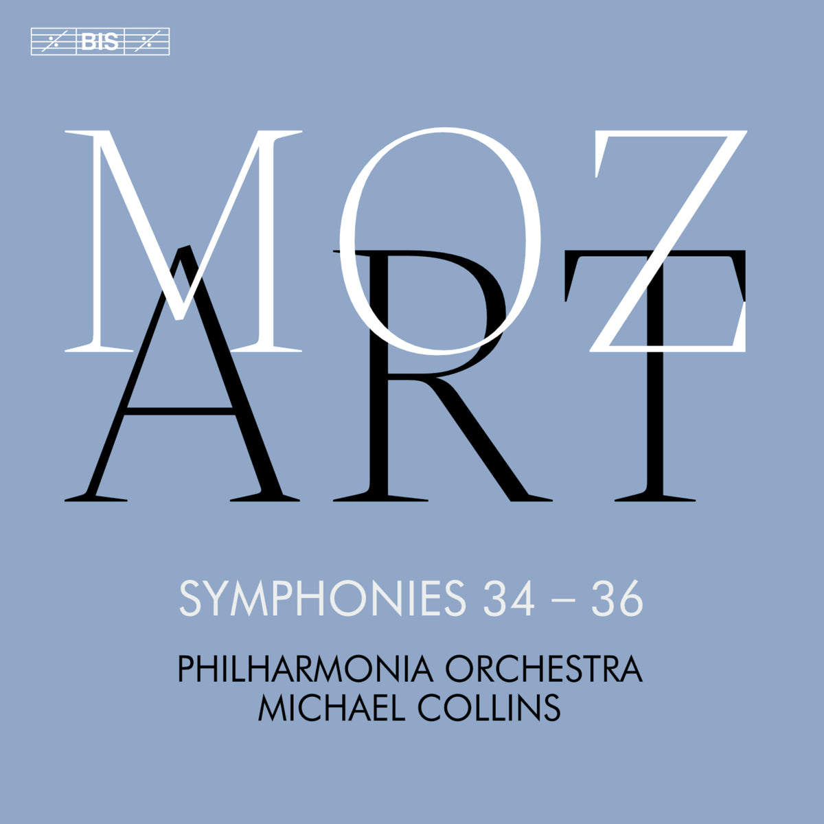 Philharmonia Orchestra; Michael Collins - Wolfgang Amadeus Mozart: Symphonies 34 - 36 - BIS2757