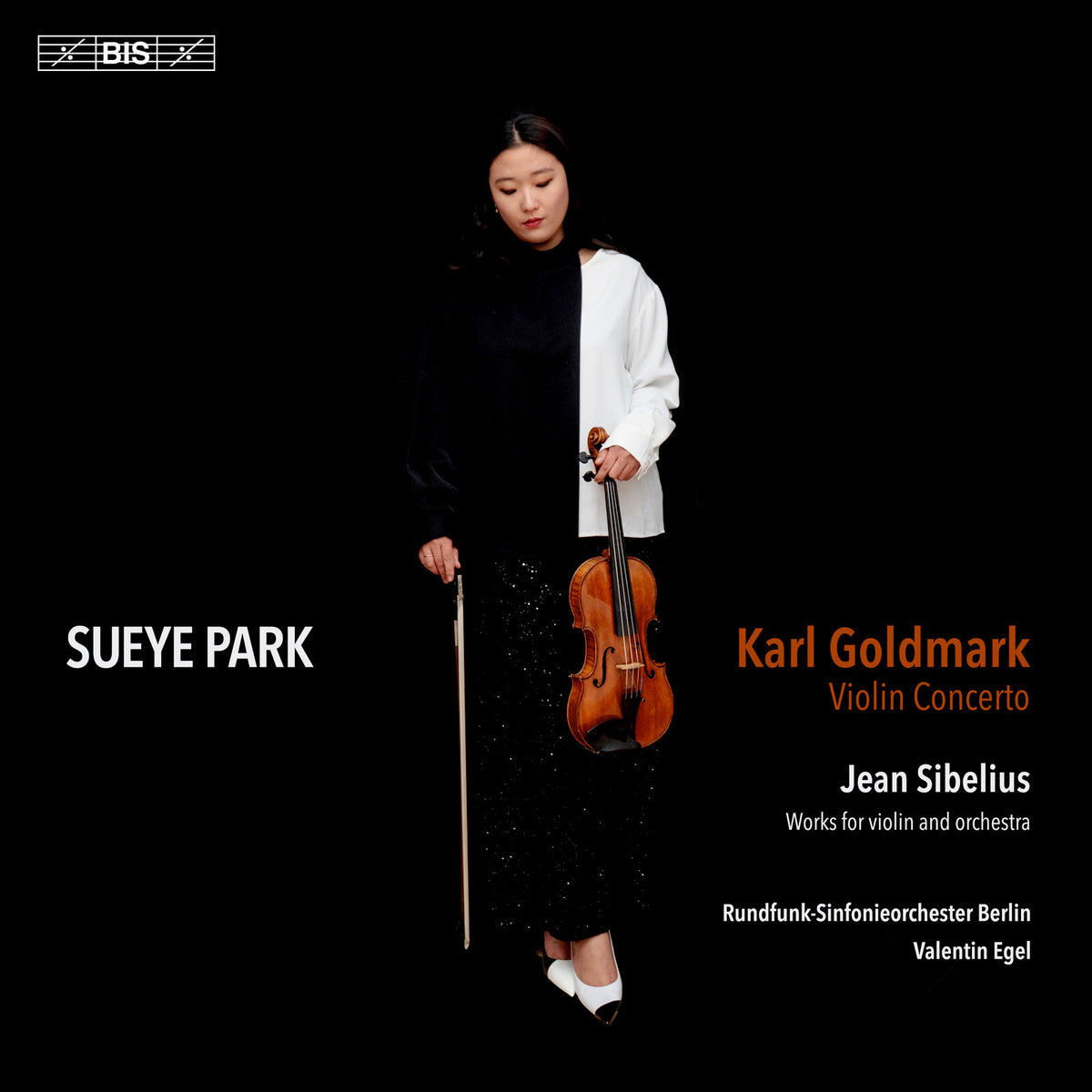 Sueye Park; Rundfunk-Sinfonieorchester Berlin; Valentin Egel - Goldmark and Sibelius: Works for violin and orchestra - BIS2782
