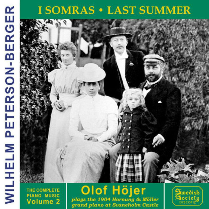 Hojer - PETERSON-BERGER: PIANO WORKS V - SCD1087