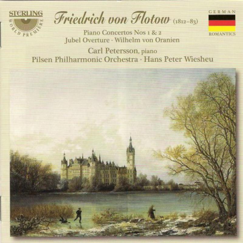 Pilsen Po/Wiesheu - Friedrich von Flotow: Piano Concertos 1 & 2, Jubel Overture, Wilhelm von Oranien - CDS1077