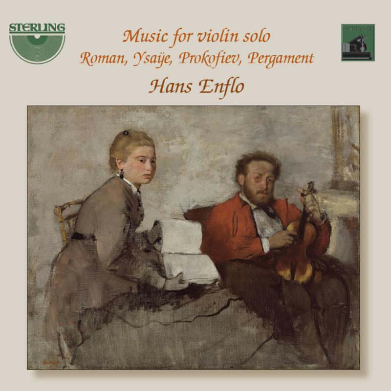 Hans Enflo - Music for Violin Solo - CDA1846