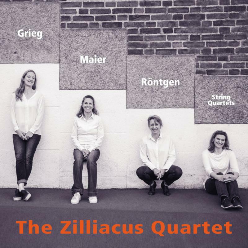 ZILLIACUS QUARTET - Edvard Grieg; Amanda Maier; Julius Rontgen: String Quartets - DBCD207