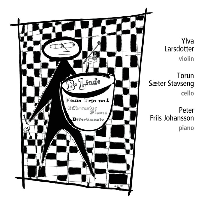 Ylva Larsdotter; Torun Saeter Stavseng; Peter Friis Johansson - Bo Linde: Piano Trio No. 1; Six Character Pieces; Divertimento - DBCD213