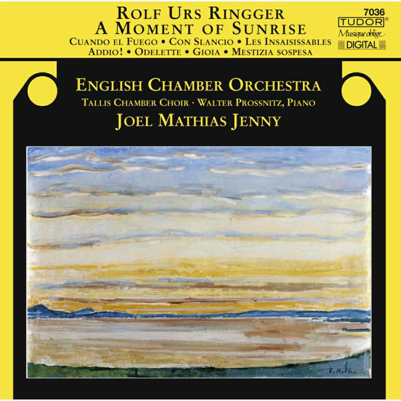 Jenny:J.M.:English Chamber - RINGGER: A MOMENT OF SUNRISE - TUD7036