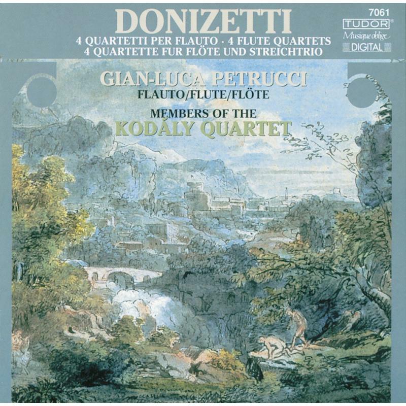 Petrucci:Kodaly Quartett - DONIZETTI: 4 QUARTETTI:PETRUCCI - TUD7061