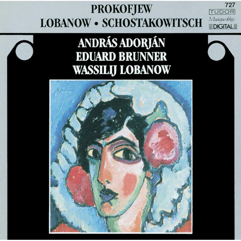 Brunner:Adorjan:Lobanow - KLARINETTENSONATEN - TUD727