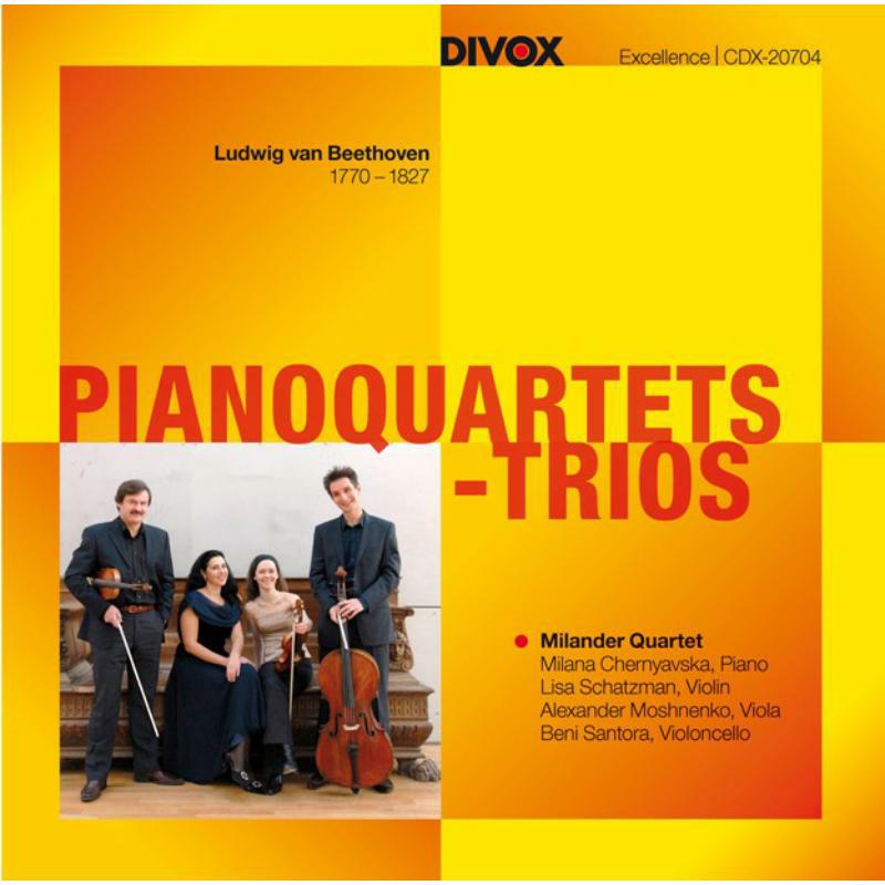 Milander Quartet - Beethoven: Piano Trios And Quartets - CDX-20704