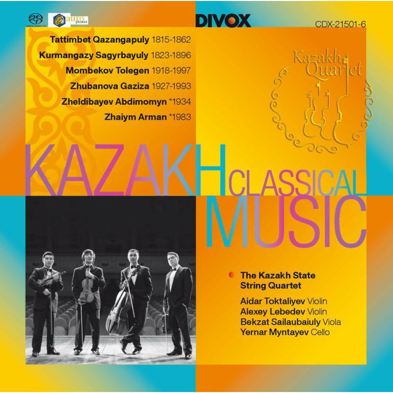 Kazah State String Quartet - KAZAKH CLASSICAL MUSIC - CDX21501-6