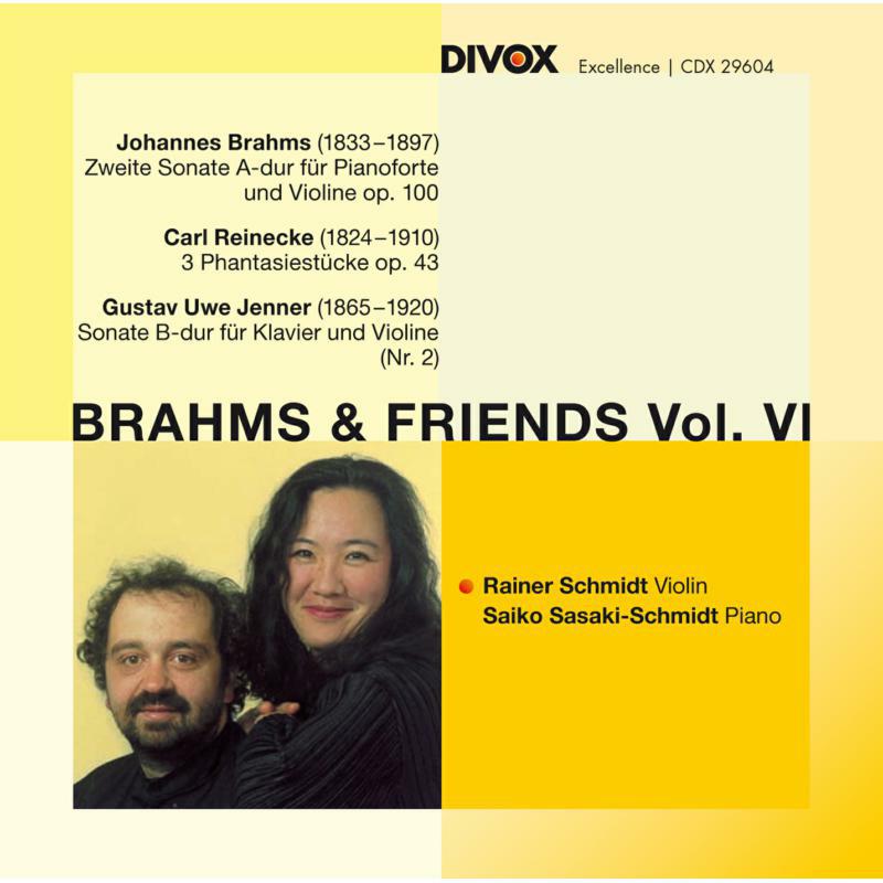 Schmidt:Sasaki - Brahms Friends Vol.6 - CDX-29604