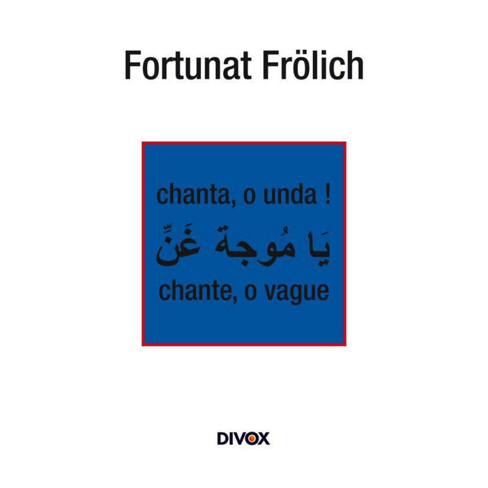 Frolich:Amri - Frolich: Sing Oh Wave - CDX-61301