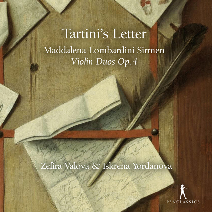 Iskrena Yordanova; Zefira Valova - Tartini's Letter - Violin Duos Op. 4 - PC10457