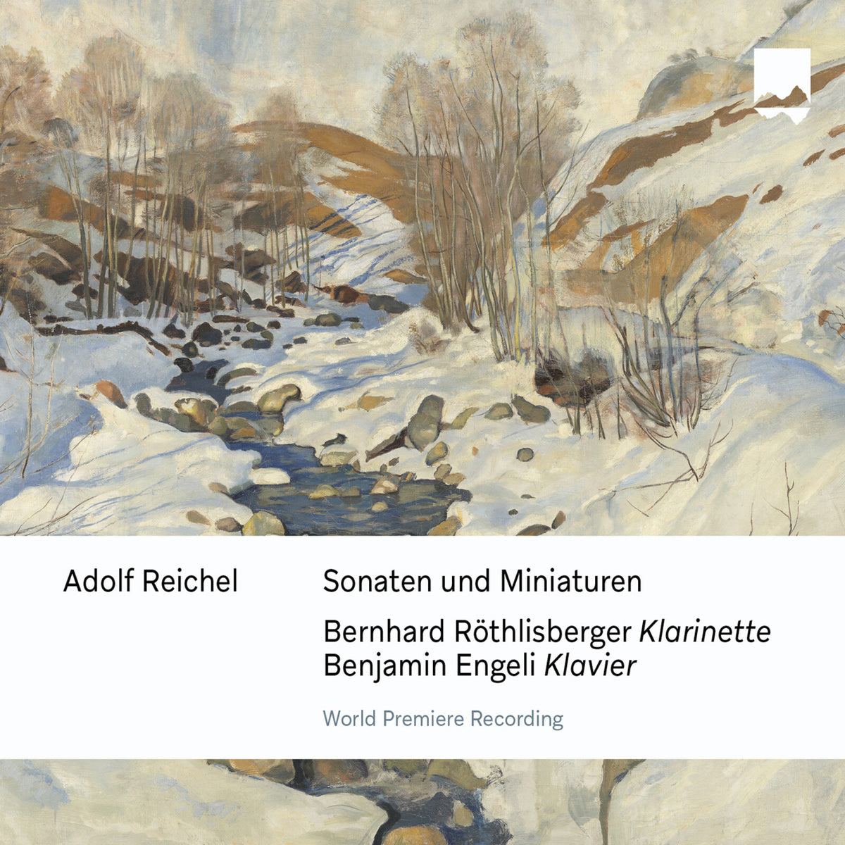 Bernhard Rothlisberger; Benjamin Engeli - Adolf Reichel: Sonatas and Miniatures - SF0021