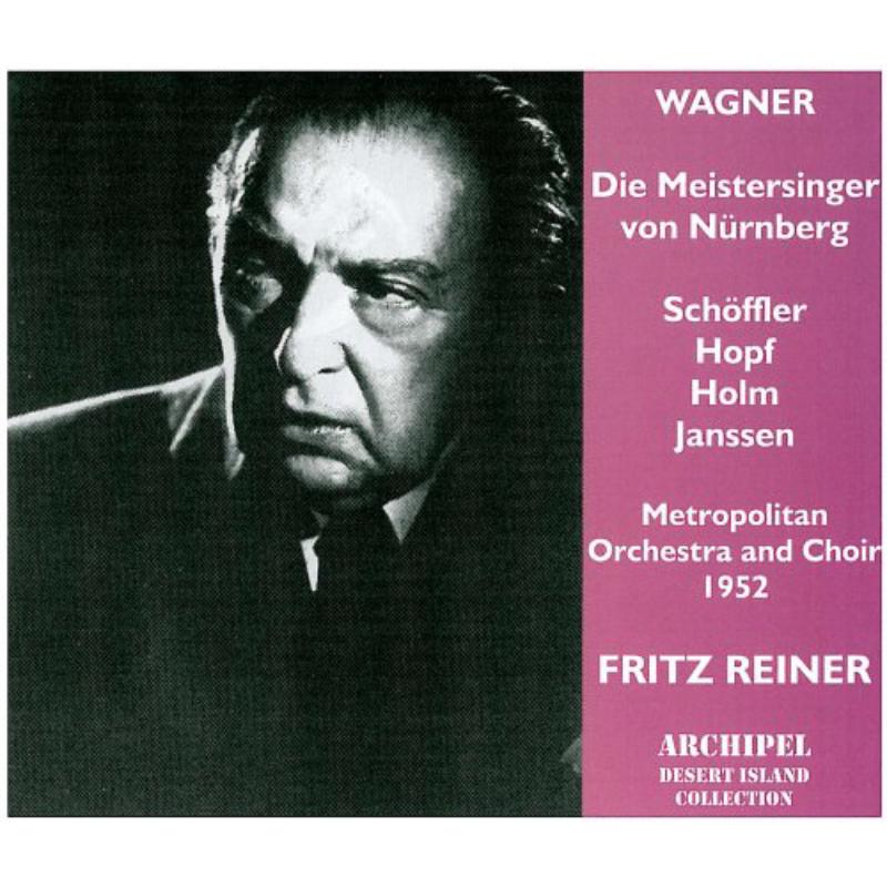 DIE MEISTERSINGER METROPOLITAN OP 05/02 - DIE MEISTERSINGER METROPOLITAN OP 05/02 - ARPCD0063
