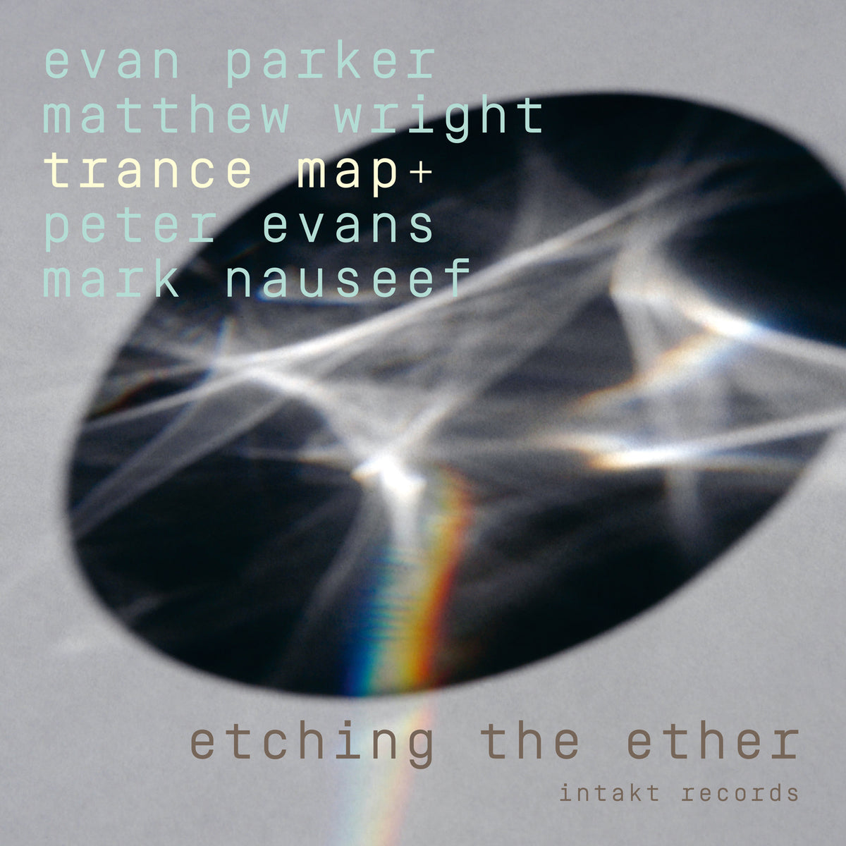 Evan Parker & Matthew Wright, Trance Map+ - Etching The Ether - INTAKT409