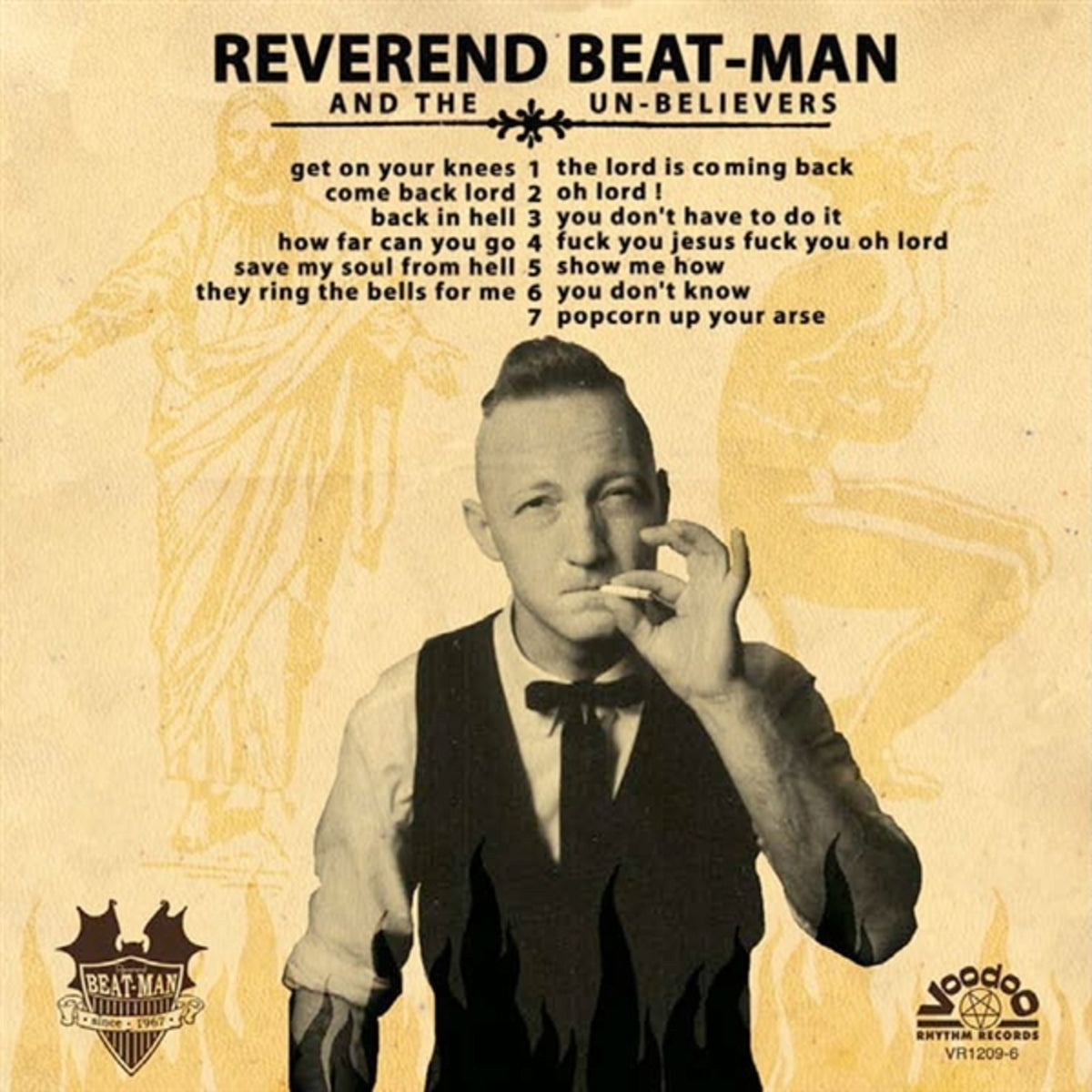 Reverend Beat-Man And The Un-Believers - Get On Your Knees - VRLP1209