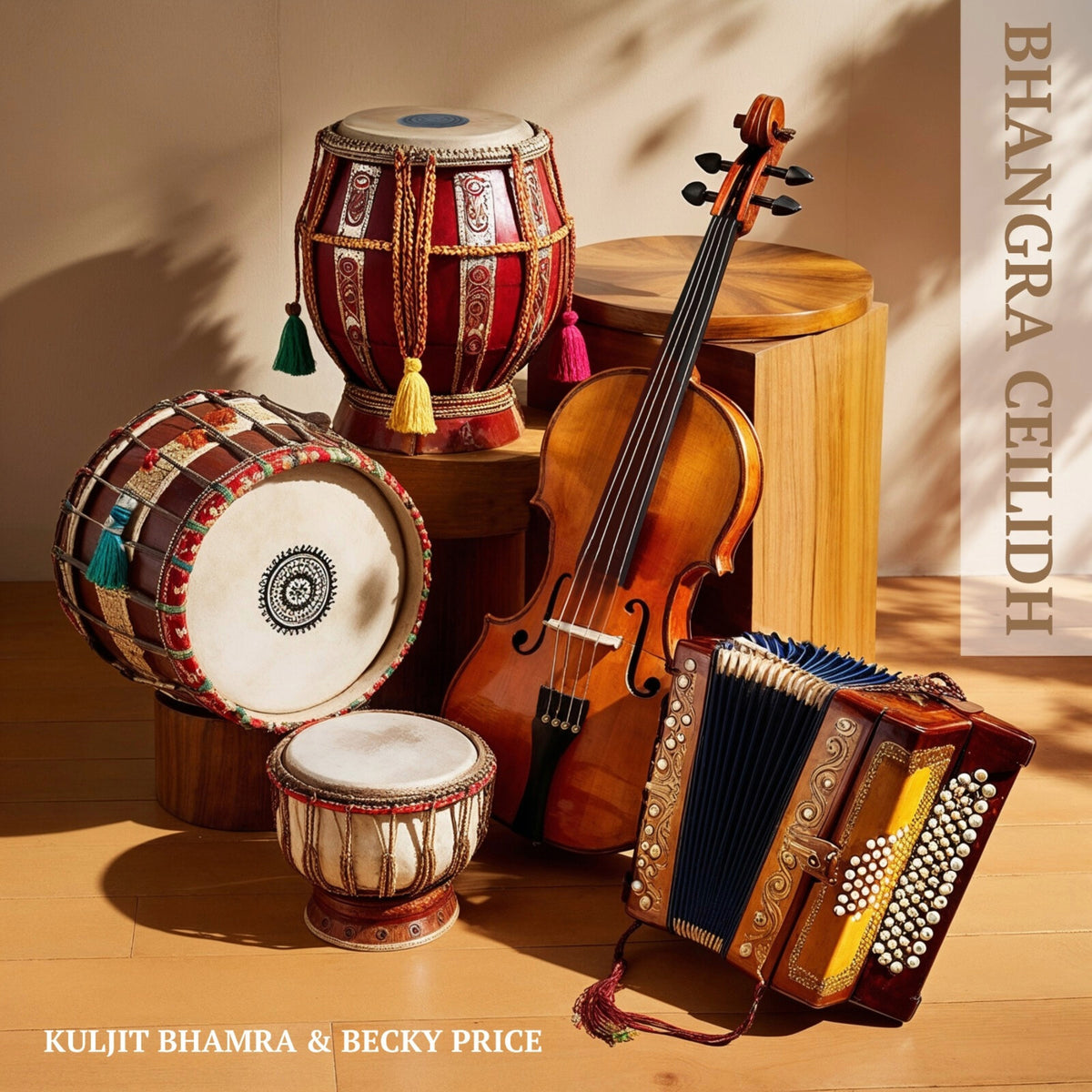 Kuljit Bhamra & Becky Price - Bhangra Ceilidh - KEDCD74