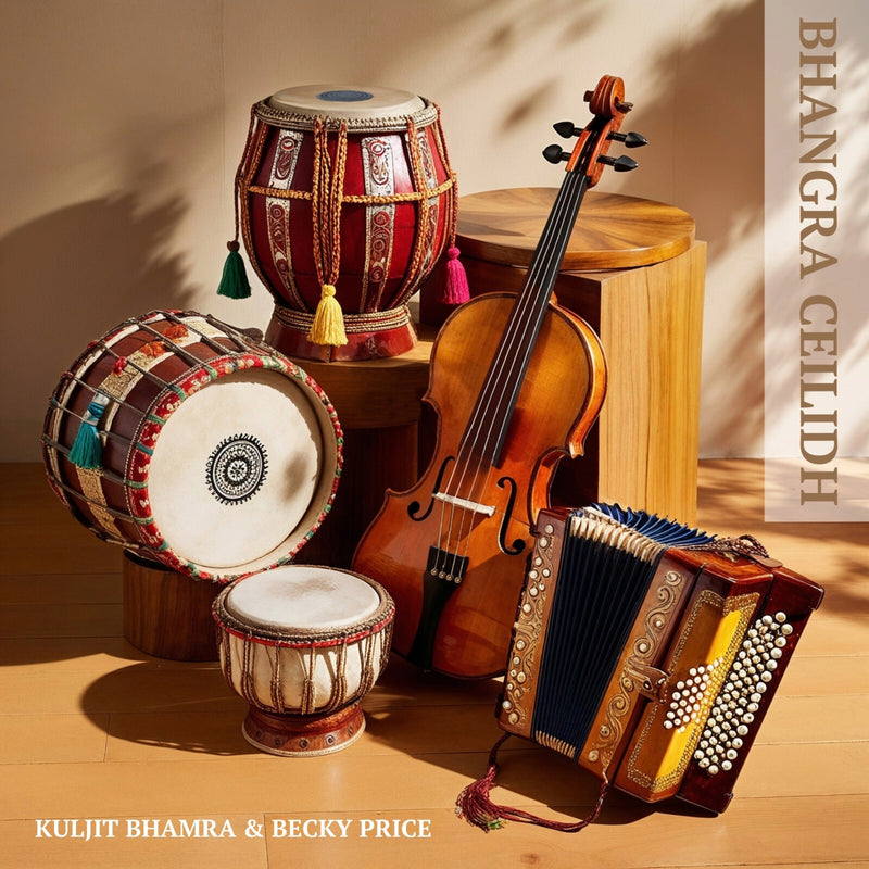 Kuljit Bhamra & Becky Price - Bhangra Ceilidh - KEDCD74