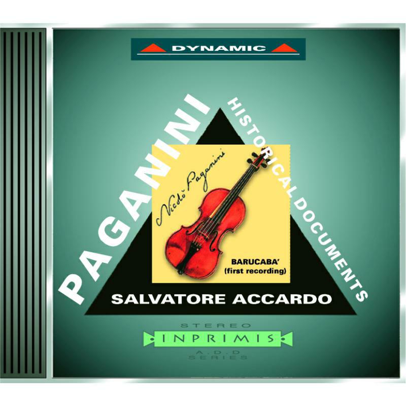 Accardo Salvatore, Toscanini - Paganini: Historical Documents - CDS001