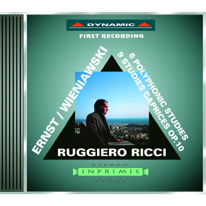 Ricci Ruggiero - Ernst: Studies For Solo Violin - CDS028