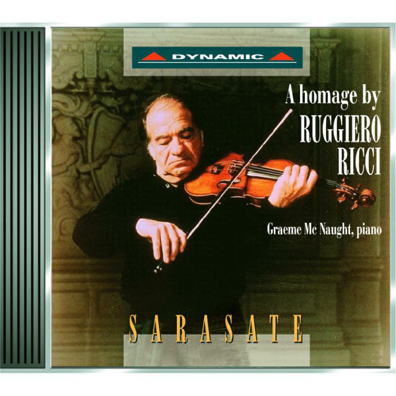 Ricci Ruggiero,Mcnaught Graeme - Sarasate: A Homage By Ruggiero Ricci - CDS094