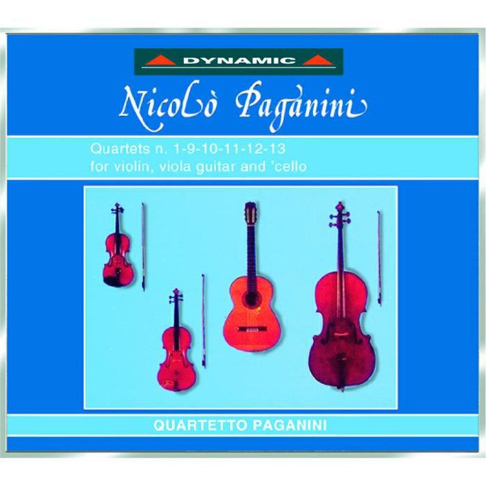 Quartetto Paganini - Paganini: Complete Quartets - CDS017