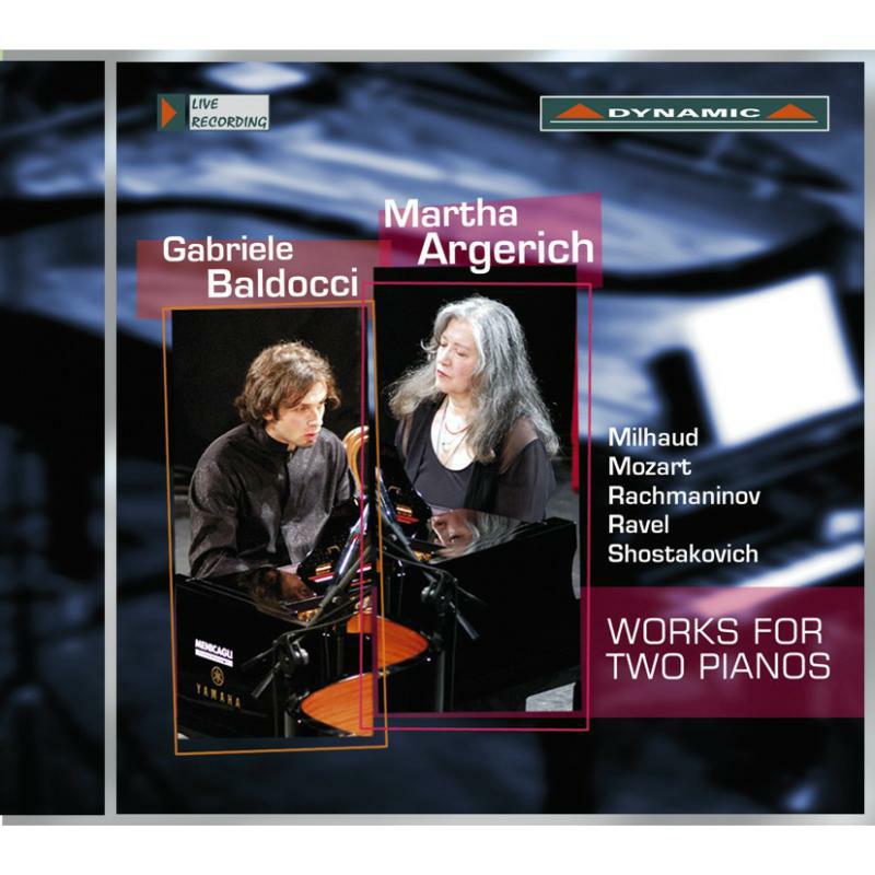 Argerich:Baldocci - Works For Two Pianos - CDS7663