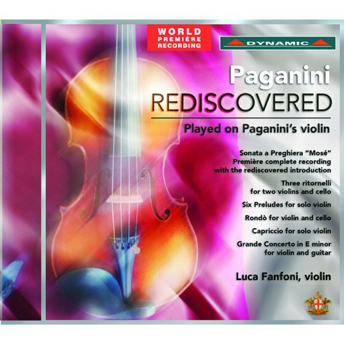 Luca Fanfoni - Paganini:Rediscovered - CDS7672