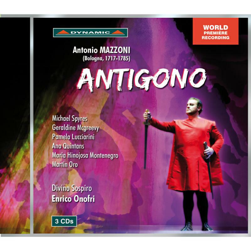 Onofri:Divino Sospiro - Mazzoni: Antigono - CDS76861-3