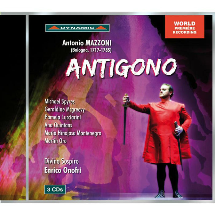 Onofri:Divino Sospiro - Mazzoni: Antigono - CDS76861-3