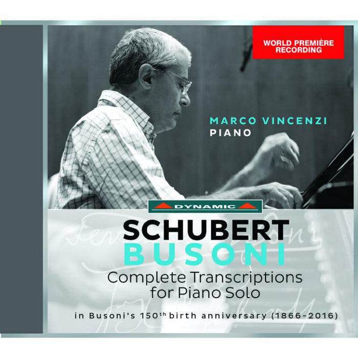 Marco Vincenzi - Schubert/Busoni: Complete Transcriptions for Piano Solo - CDS7712